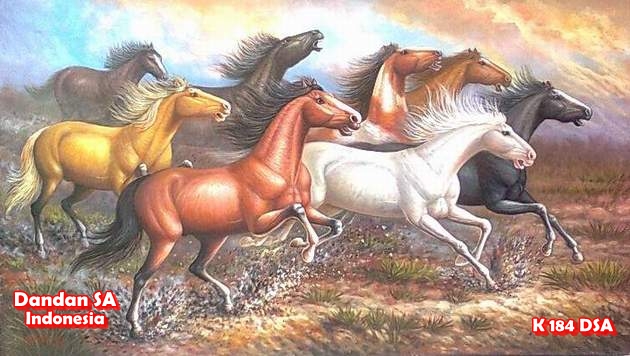 Lukisan Kuda Karya Dandan SA